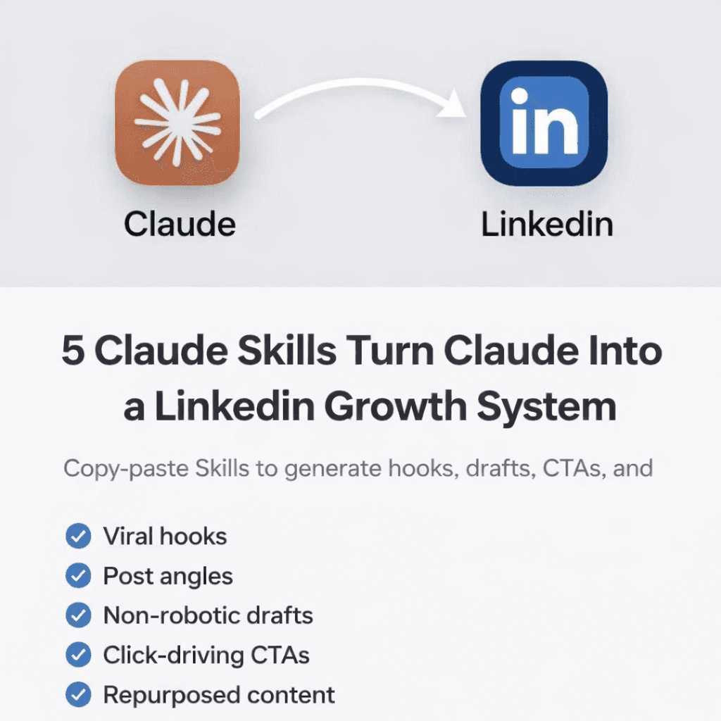 5 Claude Skills to Turn Claude Into a Real Content System